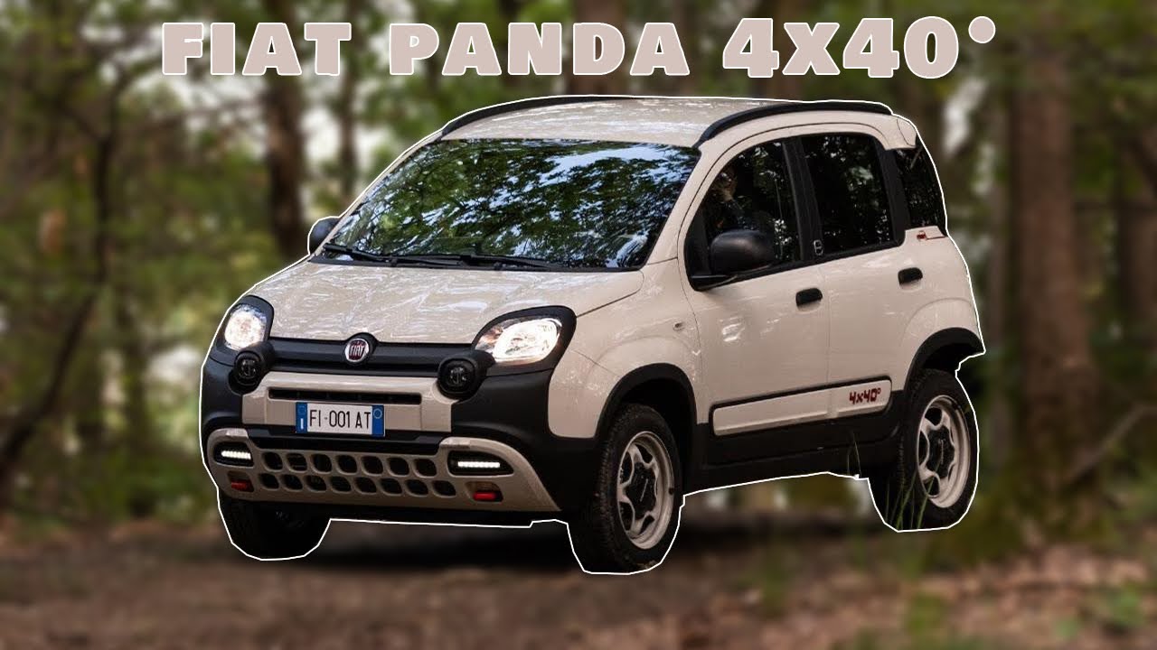 Adesivo Sticker Fiat Panda 4x4 &ndash; Andiamo Ovunque &ndash; Offroad 4WD Tuning (Prespaziato)