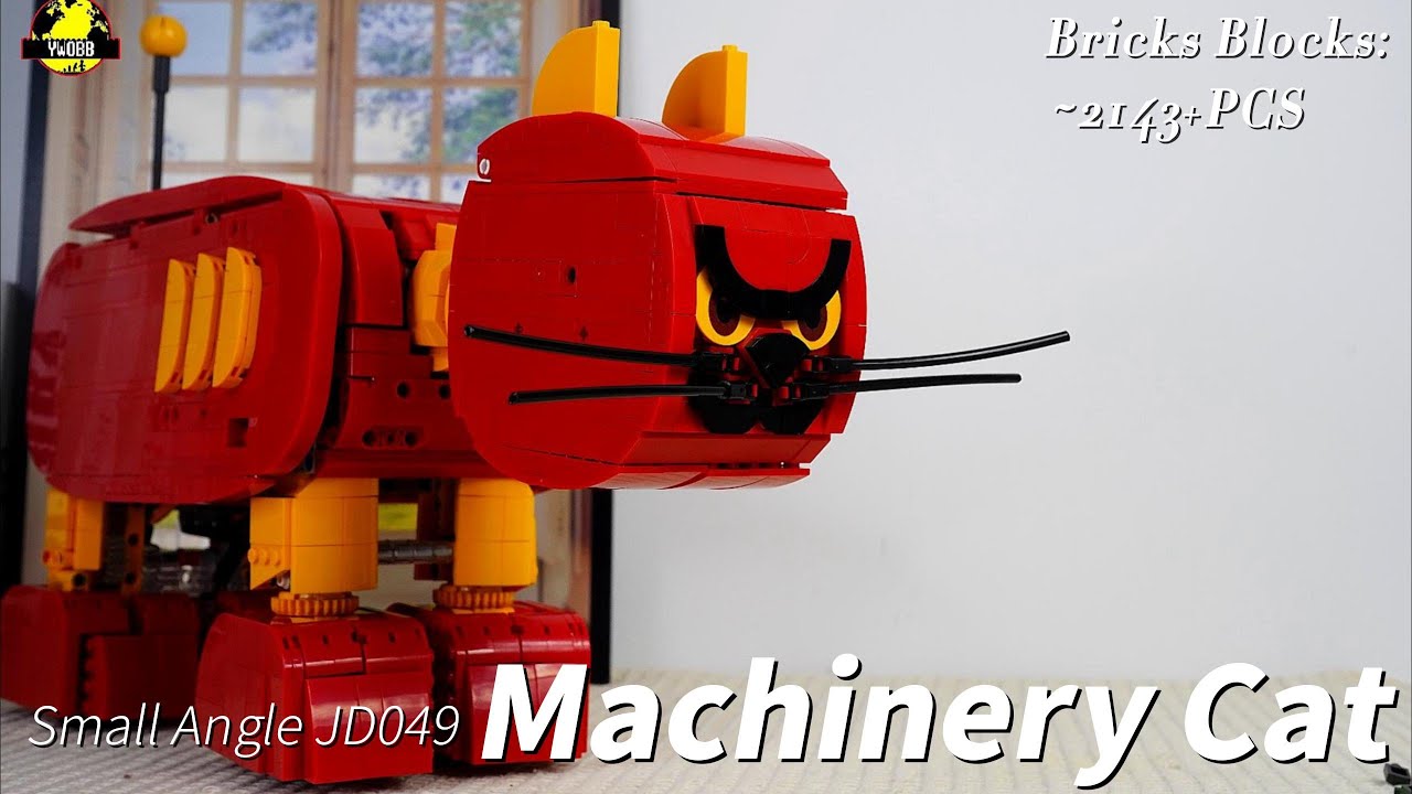Small Angle JD049】Machinery Cat - YouTube