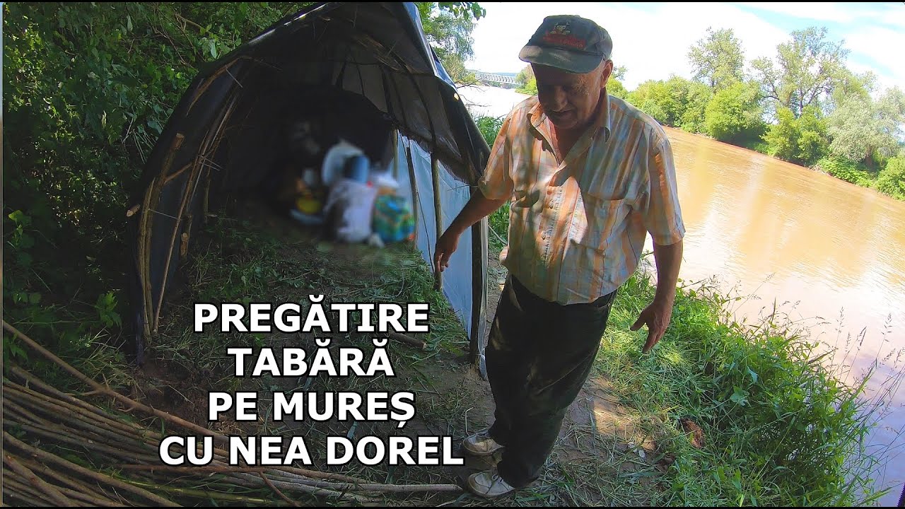Pregatire TABARA PESCUIT PE MURES 2024 cu nea Dorel si Ianoș