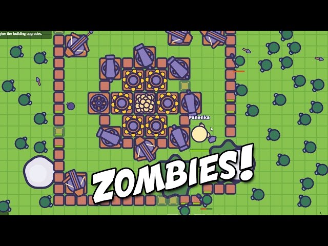 Zombs.io Epic Zombie Fortress Defense! (Zombs.io New io Gameplay - Zombie  Defense io Game) 