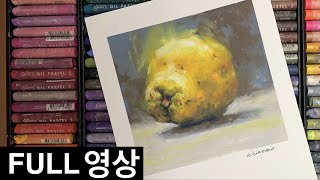 Oil pastel basic guide / Quince 30 minutes complete (FULL video)