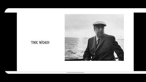 The Word - Neruda