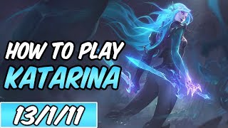 HOW TO PLAY KATARINA | 82% Win Rate Diamond 1 Commentary | Death Sworn Katarina | League of Legends