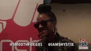 Smooth Fuego TV: Shystie & Allysa Rochelle Interview (I Luv Live Birmingham)