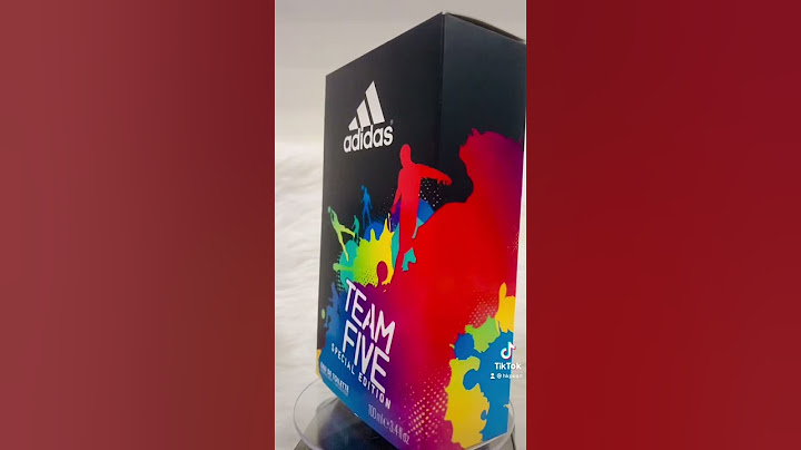 Nước hoa adidas team five review