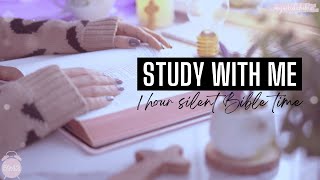 1 hour Bible study ambience | Focused Bible study motivation with background noise, lofi & countdown
