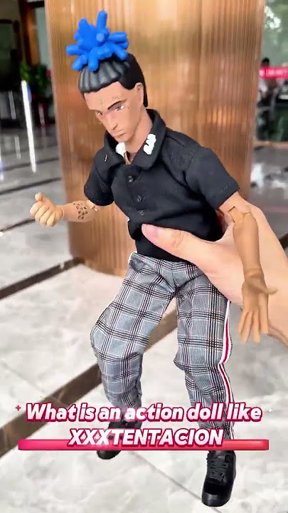 A beautifully crafted customized XXX active figurine!#doll #toys #figure #xxxtentacion #XXX #rip