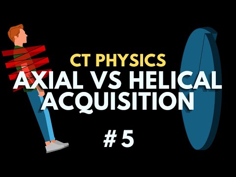Axial vs Helical CT Acquisition Modes | Computed Tomography Physics Course | Radiology Physics #5