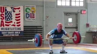 Jim Rutter Snatch Attempts East Coast Classic May 2 2009