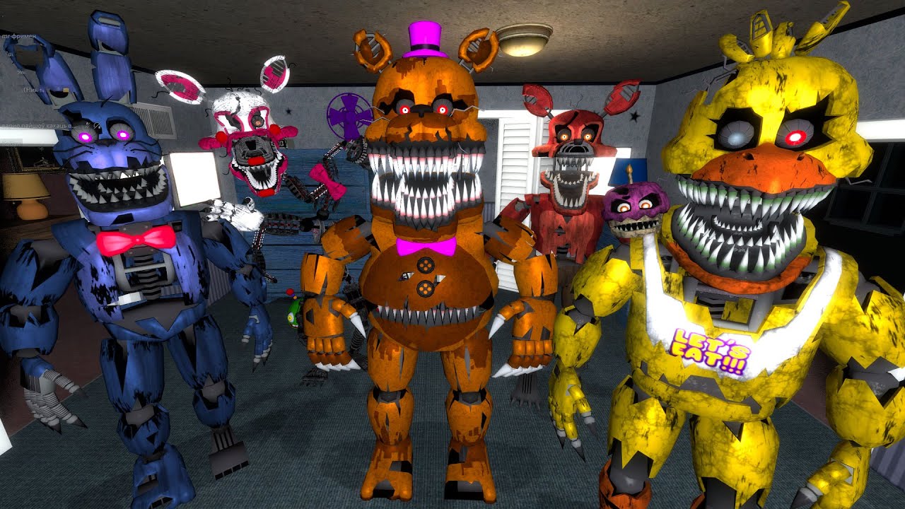 Fnaf 4 моды