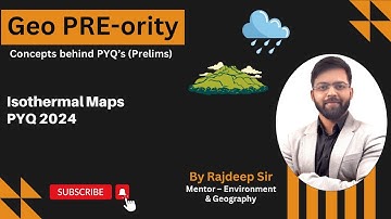 Isothermal Maps  | PYQ 2024 | Geo-PREority | Rajdeep Sir | Neenv IAS #upsc #geography #amansoni