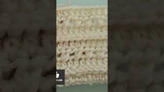 Ponto padrão com meio ponto alto e pontos baixos em crochê. A vídeo aula já está disponível!