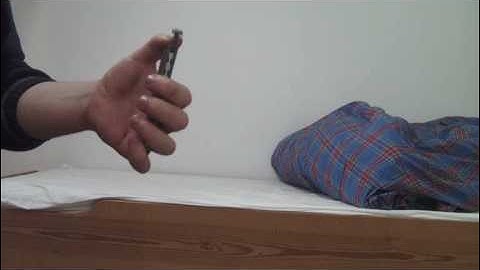 Balisong tutorial: scissoring