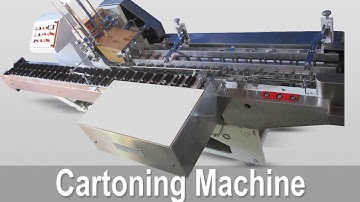 Incense Stick Cartooning & Collating Over Wrapping Machine