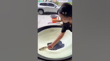 Make big roti without rool! #shorts