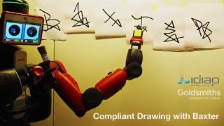 Compliant drawing with the Baxter robot