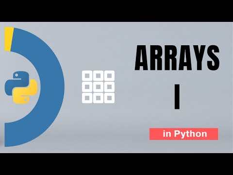 #5. Arrays in Python - 1 | Tutorial