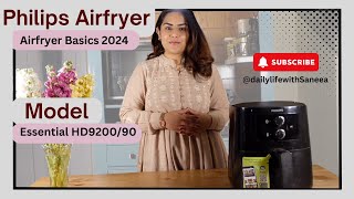 Ramadan 2024 Series | Vlog 2: PHILIPS AIRFRYER REVIEW (HD9200) | Basics to use the Airfryer in 2024