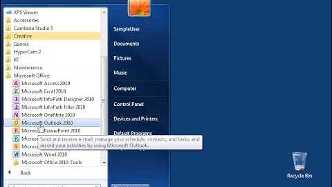 Outlook 2010 Use a Microsoft Office Program in User-Initiated Safe Mode