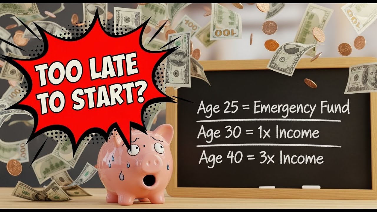 How Much Should You Have Saved by 25, 30, 40?