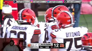 NEW SACK KING!!! Cleveland Browns vs. Cincinnati Bengals Game Highlights | NFL 2025 Season Week 18