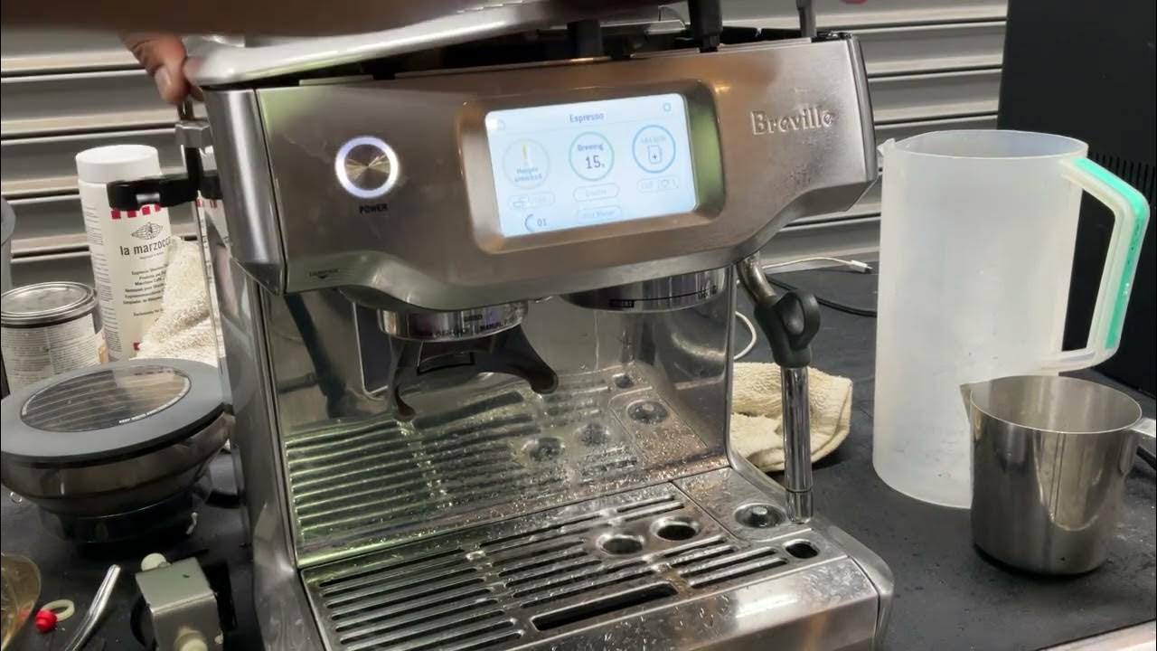 No water coming out Breville barista express touch 5439A test YouTube