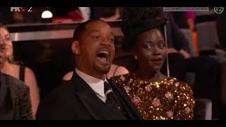 Watch the uncensored moment Will Smith slaps Chris Rock on stage  drops F-bomb LIVE AT THE OSCARS