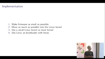 LinuxBoot and booting fast