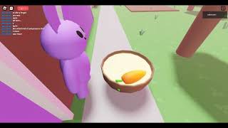 (Roblox Bunnytale) this bunny seem quite not very normal..