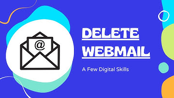 How To Delete Webmail