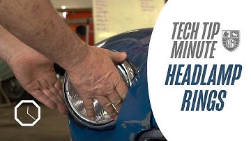 339 MG Tech | Quick Tip: Installing MGB Headlamp Rings