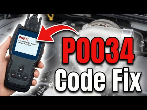 How To Fix P0034 Code | Turbo Charger Bypass Valve Circuit Low Fix - Diagnose And Repair