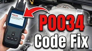 How To Fix P0034 Code | Turbo Charger Bypass Valve Circuit Low Fix - Diagnose And Repair