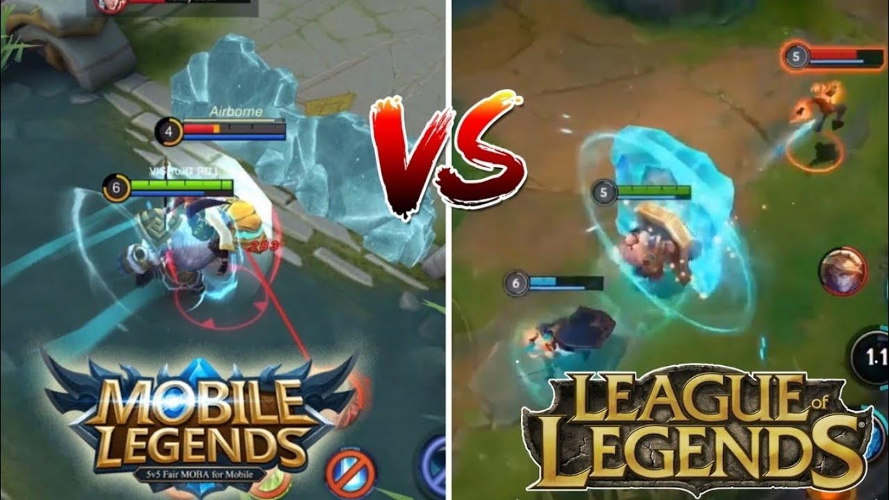 Wild bang. Mobile Legends и League of Legends. Лига мобайл. Wild Rift или mobile Legends.