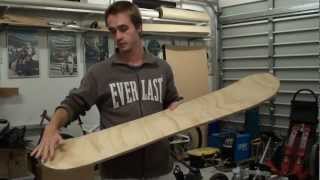 How to make your own Sandboard! In this DIY tute, I show you how to build your own sandboard, a snowboard for sand dunes! This includes fundamental skills like