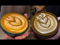 New Amazing Latte Art Works 2024 | Framed Rose |Framed Rose ☕