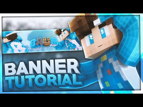 Minecraft Banner Tutorial Minecraft Banner Erstellen Baumblau Ft Tiku