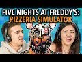 FIVE NIGHTS AT FREDDY'S: PIZZERIA SIMULATOR | FNAF 6 (React: Gaming)