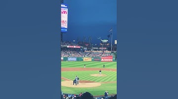 Trea Turner nearly hit by a SCUD MISSLE sent by Pirates pitcher Luis Ortiz. #phillies 😘 #pirates
