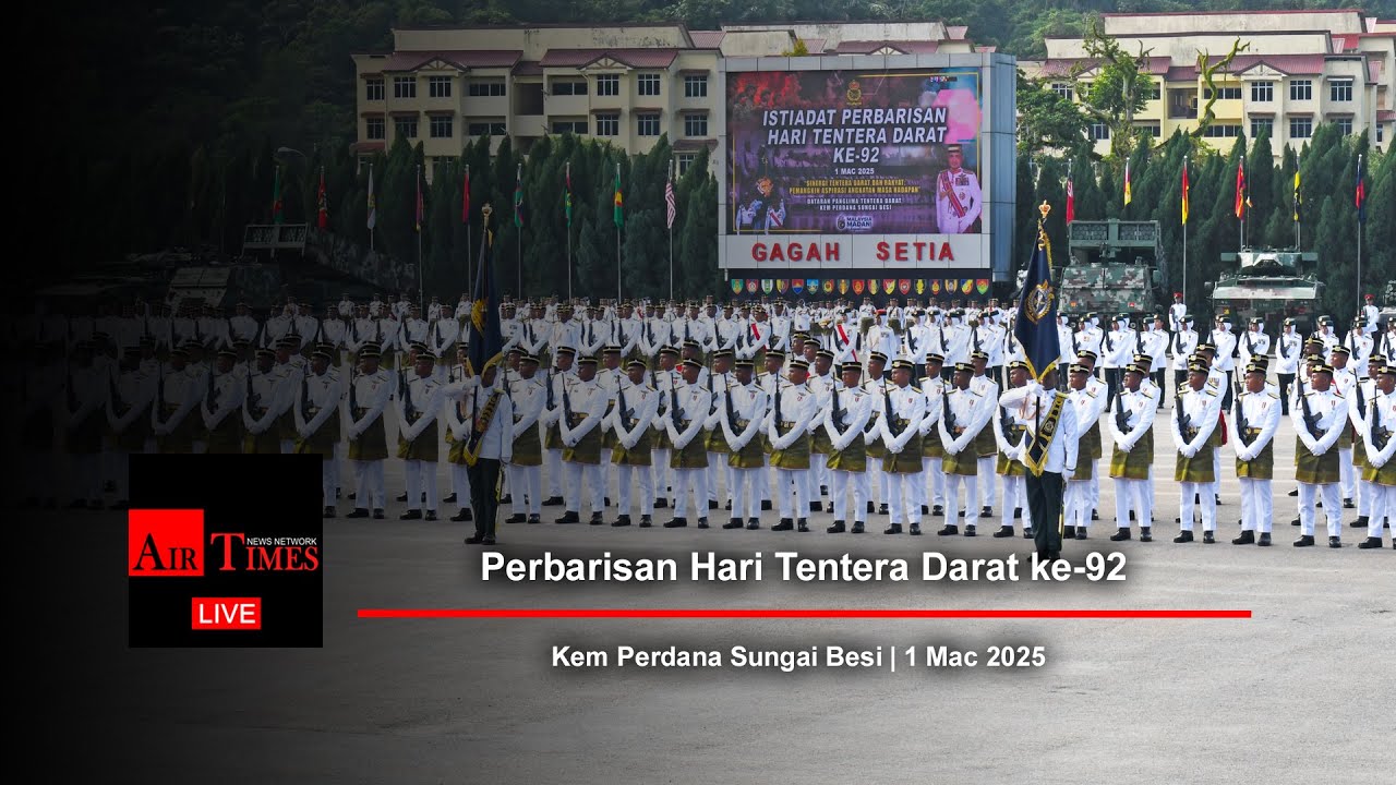 (((LIVE))) Perbarisan Hari Tentera Darat ke-92