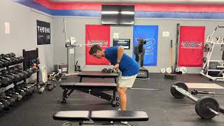 PVC Pipe Bent Over Row Drops and Catches