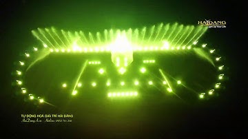 Nhạc nước âm sàn quảng trường 19-8 TP Yên Bái do Hải Đăng thiết kế thi công