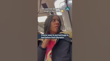 France vows to put bed bugs to bed before Paris Olympics #ITVNews #France