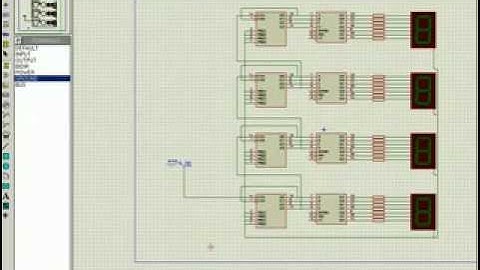 contador digital de 0 à 9999