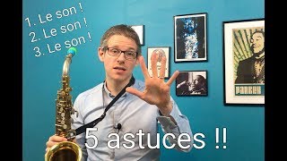 Cours de saxophone | Comment avoir un beau son au saxophone