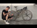 Badlands 2023 place 3  gravelbike check  before and after  basso palta ii