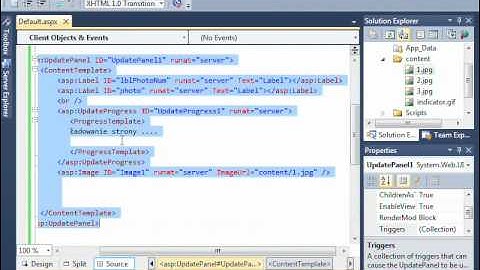 ASP .NET Ajax, tworzenie prostej przeglądarki zdjęć z wykorzystaniem AJAX cz1