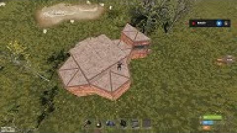 №32 Rust Base 2020 Раст Антирейд дом с тройными потолками 2х2 v1