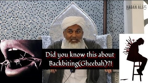 Did you know this about Backbiting(Gheebah)?! | Shaykh Hasan Ali #Backbiting #diseaseoftheheart