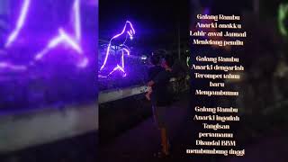 Galang Rambut Anarki Lirik  \\ Iwan fals \\ Vidio Arka